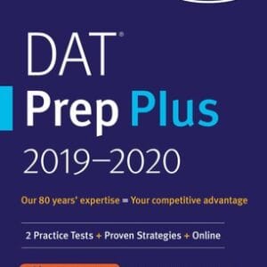 Kaplan DAT Prep Plus 2019 - 2020