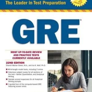 Barron's GRE 22nd Edtion