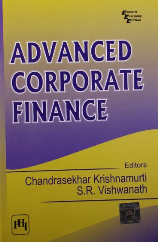 Advanced Corporate Finance
