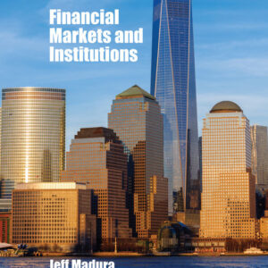 Packed with timely examples and practical applications, Madura's best-selling FINANCIAL MARKETS AND INSTITUTIONS, 12E, equips you with a clear understanding of why financial markets exist, how financial institutions serve these markets, and what services those institutions offer. Focusing on the management, performance, and regulatory aspects of financial institutions, the text explores the functions of the Federal Reserve System, the major debt and equity security markets, and the derivative security markets. It also reflects the latest developments from the field -- including updates on regulatory reform. Helping you maximize your course success, MindTap Finance digital learning solution enables you to connect with your instructor, organize coursework, and access a range of study tools -- including an e-book, pre-populated flashcards, quizzes, and more. Financial Markets and Institutions is available with MindTap, an integrated etext and online learning solution that enhances understanding of course content and offers opportunities to extend learning.