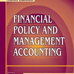 Financial Policy And Management Accounting