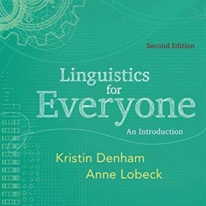 Linguistics for Everyone: An Introduction
