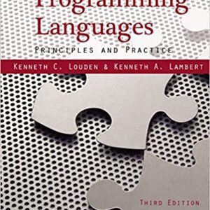 Programming Languages: Principles and Practices