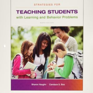 Strategies for Teaching Students With Learning and Behavior Problems