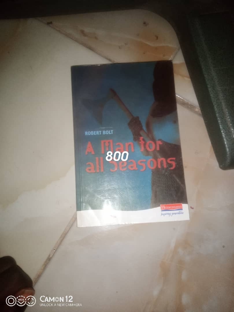 A Man For All Seasons by Robert Bolt