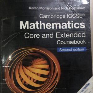 Cambridge IGCSE Mathematics Core & Extended Coursebook