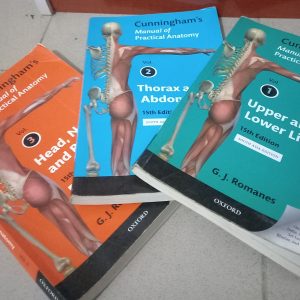 Cunningham's Manual For Practical Anatomy : (Vol 1 - 3)