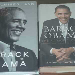 A Promised Land & The Audacity of Hope by (Barack Obama)