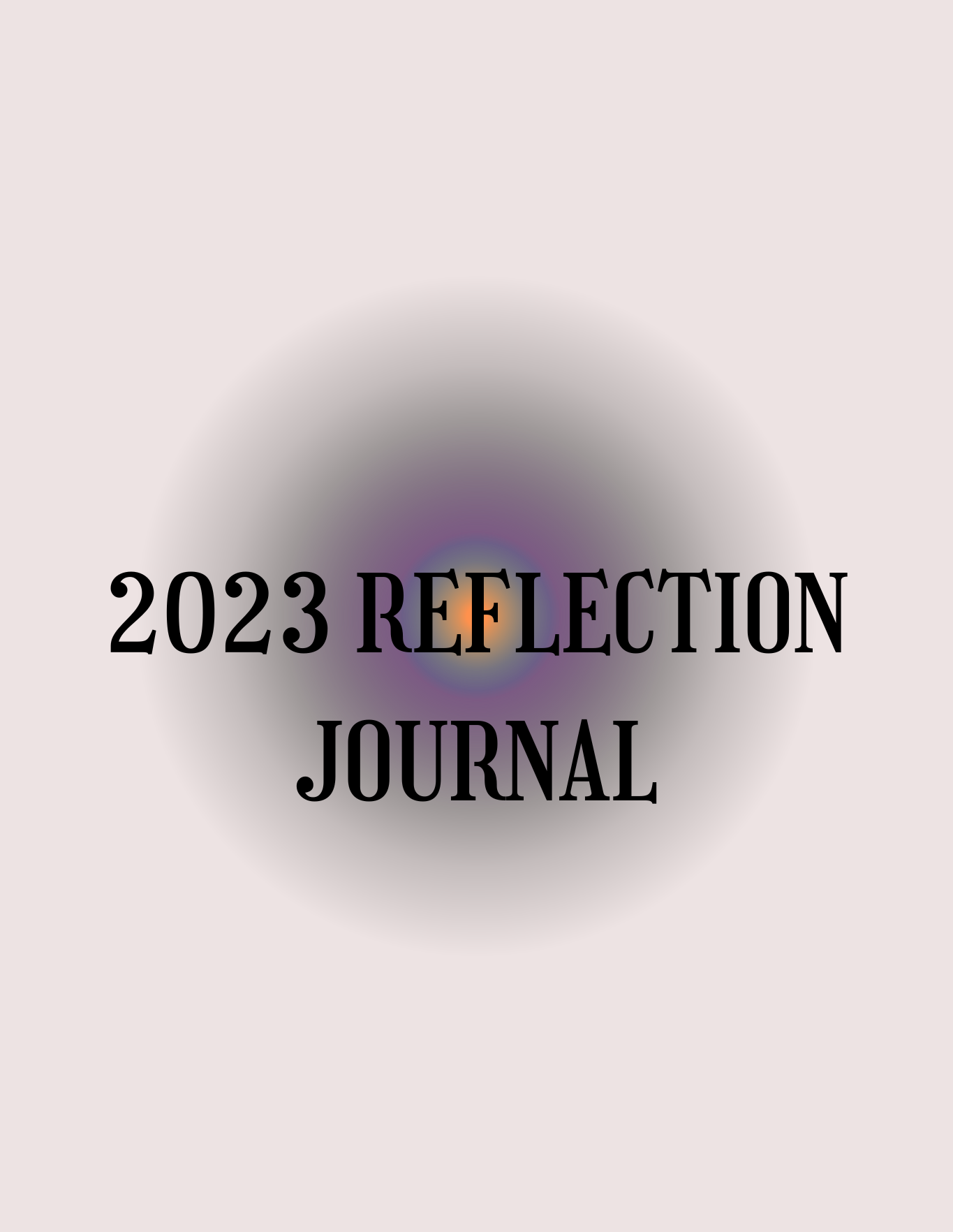 2023 Digital Reflection Planner/Journal by Marvelous AJ