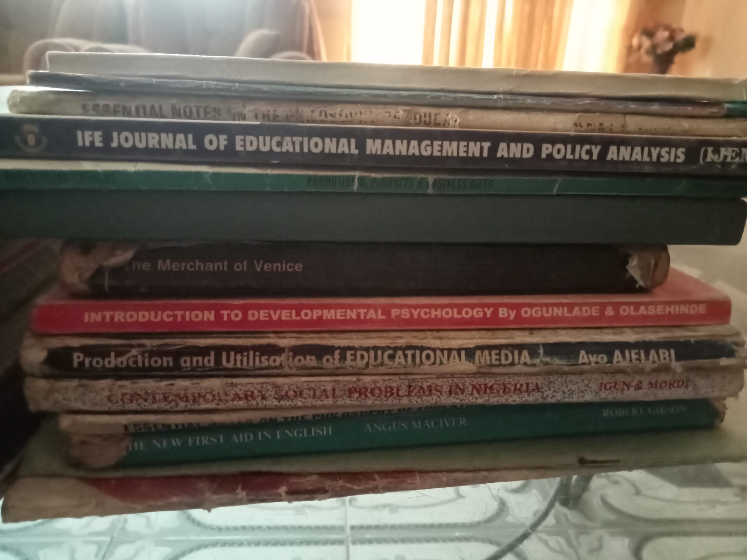 23 Used Book Titles for University Education