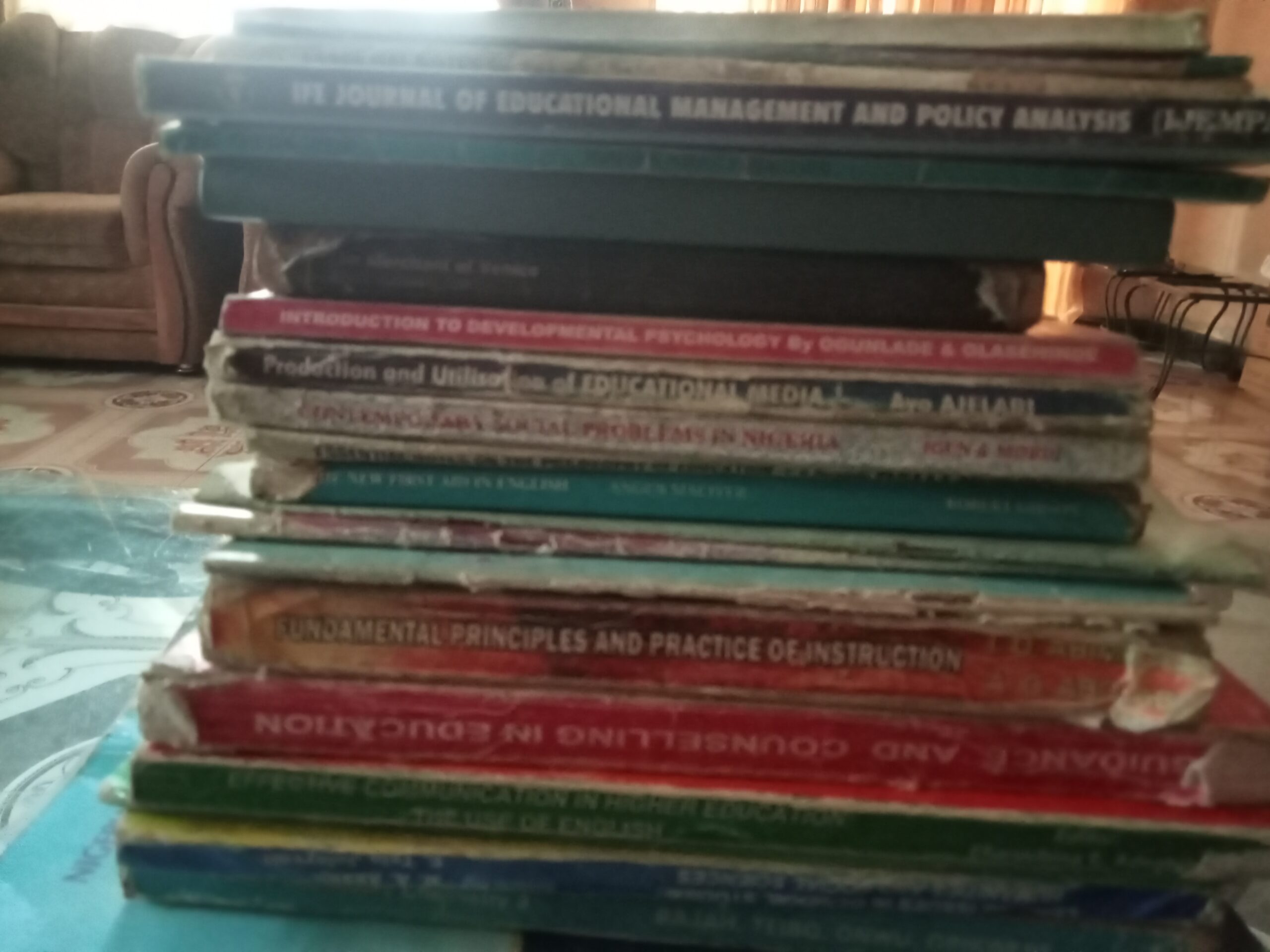 23 Used Book Titles for University Education