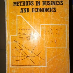 Mathematical Methods In Business & Economics by A. B. Agbadudu