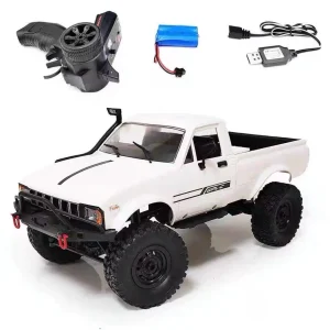 Hot WPL C24 2.4G Remote Control Off-road Model Car RC Buggy B24 14 16 DIY High Speed Crawler Truck Toys Upgrade 4WD Metal Chasis