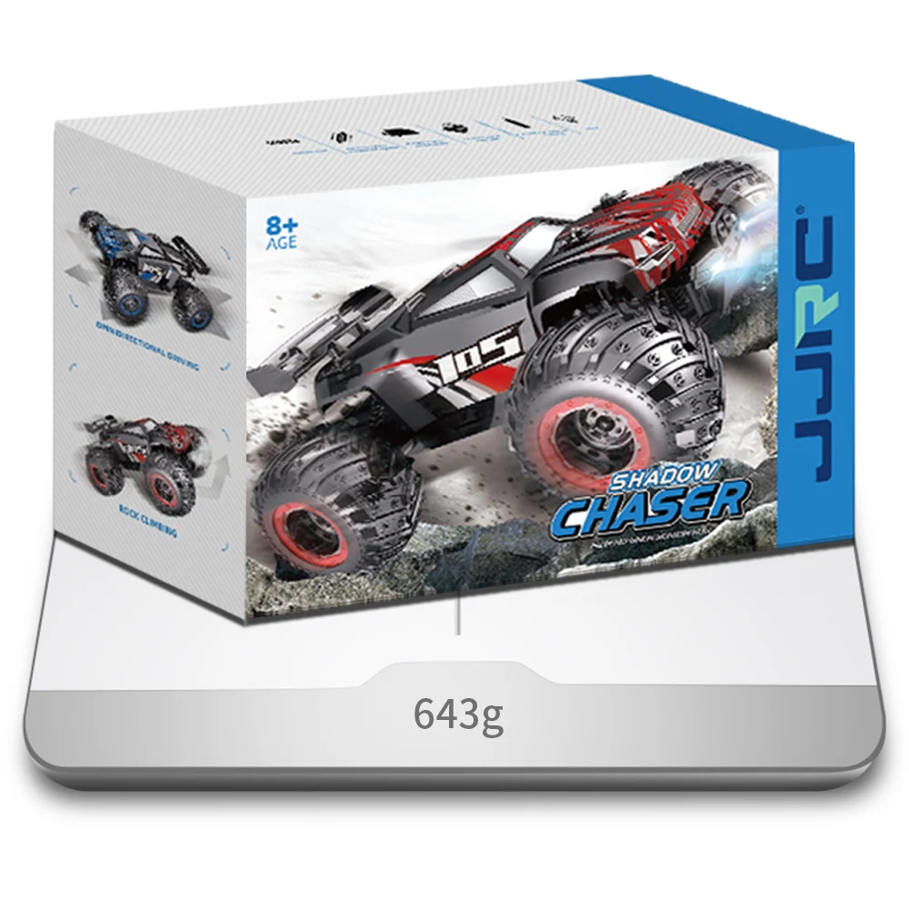 JJRC Q105 Hot Sells Remote Control Off-road Dual Drive High Speed Form Competitive Bigfoot Non-slip Toy RC Car - Image 5