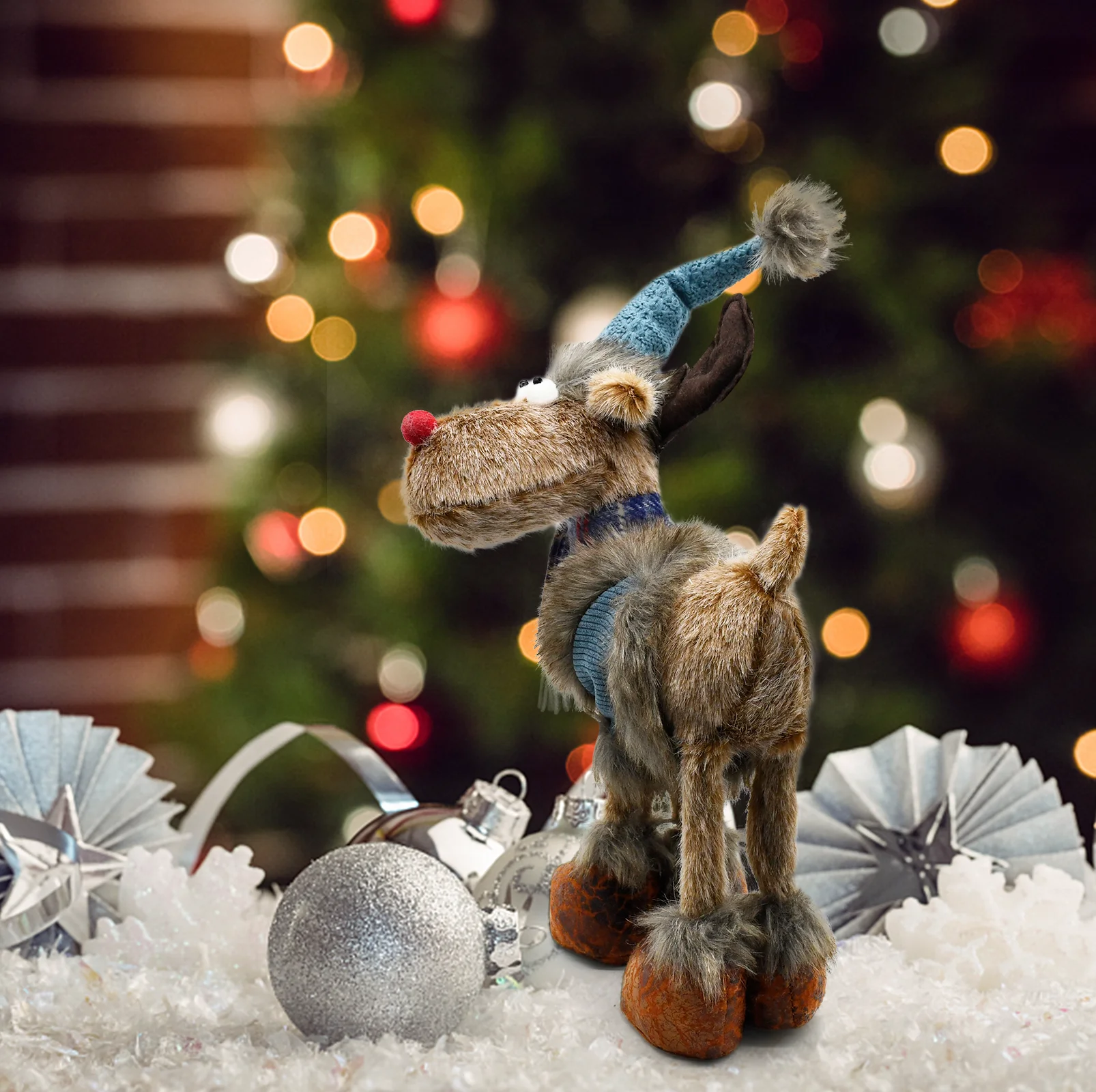 New Product Ideas 2023 Wholesale Cheap Reindeer Stuffed Animal Plush Toy for Christmas Decoration - Image 4