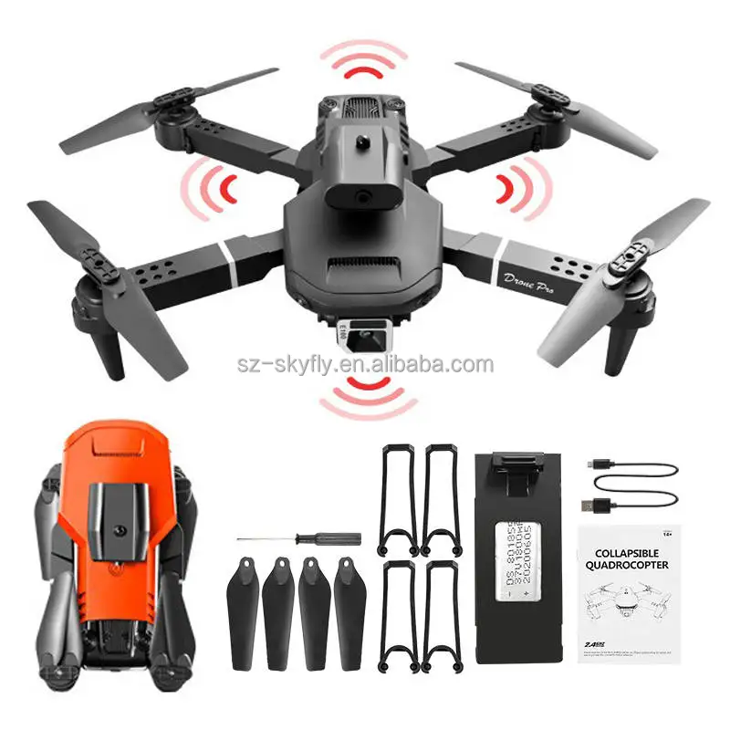 JHD E100 Drone 4K HD Camera WIFI FPV Obstacle Avoidance Altitude Hold Mode Foldable Quadcopter RC Helicopter Gifts Toy for Child - Image 6
