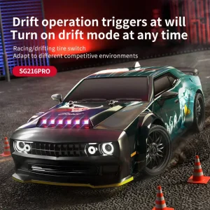 JHD SG216 MAX/ PRO  High Speed Racing Rc Car 4WD 70KM/H Brushless Motor Remote Control Drift Racing Cars Toys for Kids Gift