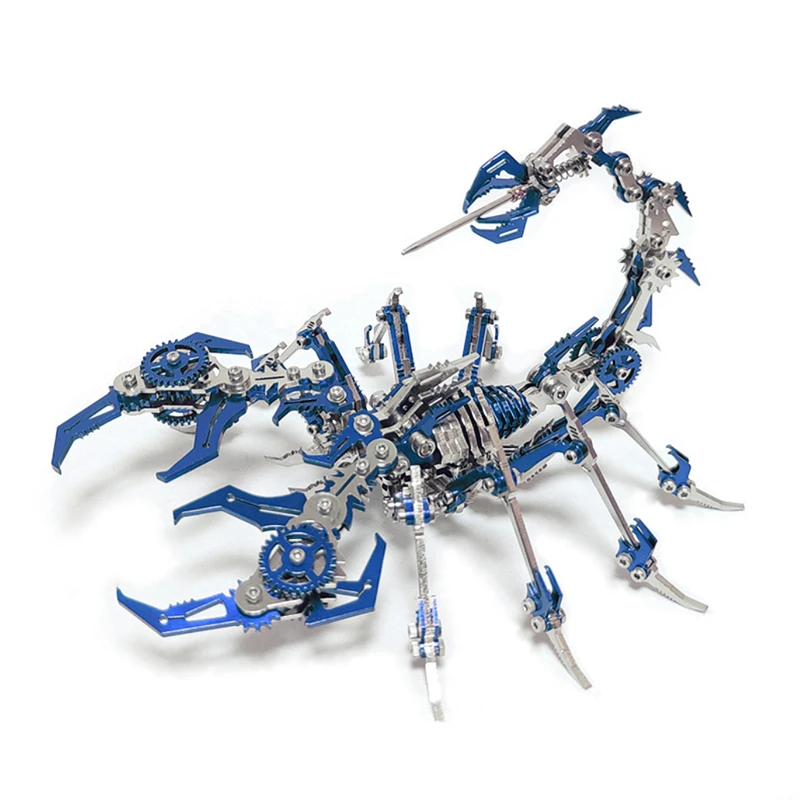 Mechanical Scorpion DIY Model Display Metal Craft Decorative Toy Handmade Assembly Scorpion Model Gift Adult 3D Model Puzzle - Image 3