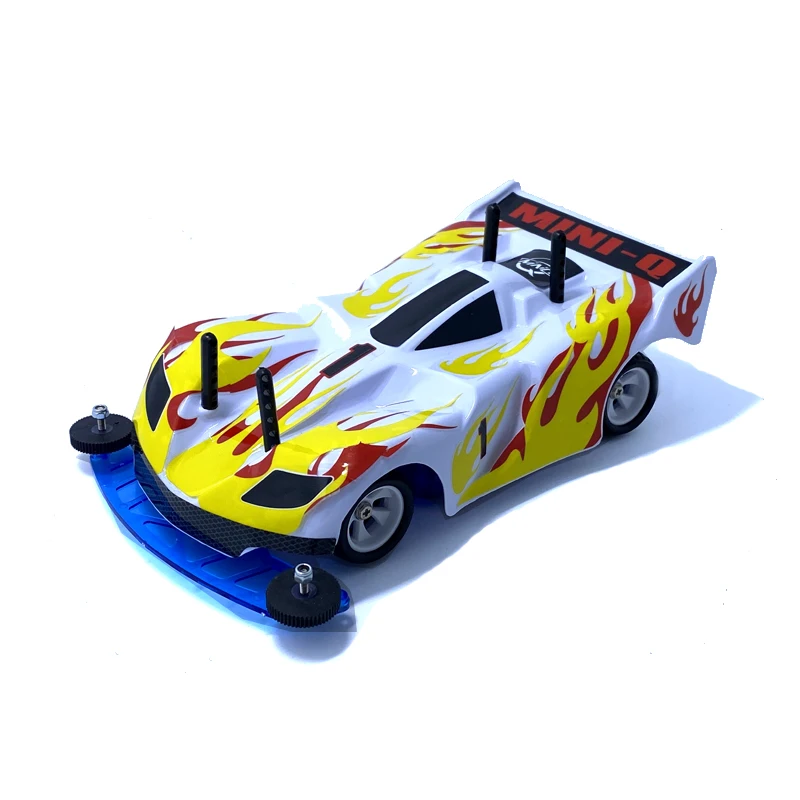 1:28 Scale Mini 4WD RC Model Car Self-Assembly Construction Kit Radio Control Toy Car Similar Tamiy - Image 2