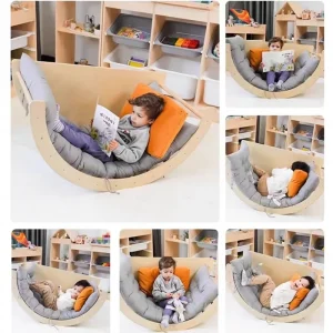 Customized  Wooden Climbing Frame Baby Piklers Early Education Wooden Toys Educational Wooden Toys for Kids