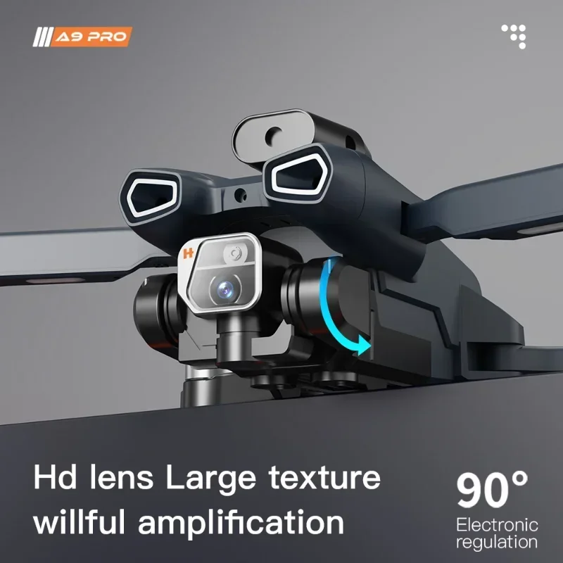 JHD A9 PRO 4K Drone 5G WIFI FPV Camera Helicopter Brushless Foldable Obstacle Avoidance Professional RC Quadcopter Dron Kids Toy - Image 3