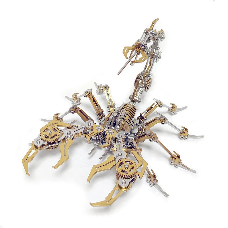 Mechanical Scorpion DIY Model Display Metal Craft Decorative Toy Handmade Assembly Scorpion Model Gift Adult 3D Model Puzzle - Image 6