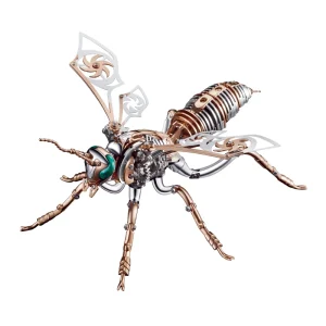 Mechanical Wasp DIY Model Display Metal Craft Decoration Toys Hand-assembled Wasp Model Gift Adult 3D Model Puzzle