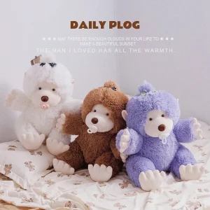 The Cross-border Bigfoot Action Figure OEM/ODM Custom Kawaii Plush Pillow Animal Plush Cushion For Children’s Plush Toy