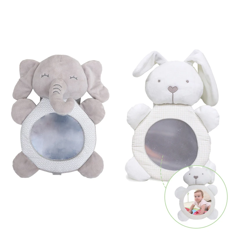 Rabbit Elephant Car Rearview Mirror for Back Seat Real Facing to See Baby Backseat Toy B050 - Image 2