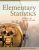 Elementary Statistics: Looking at the Big Picture