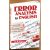 Error Analysis in English by S.N Panduranga