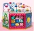 Multi Function 6 Sides Montessori Educational Mini Abacuse Maze Beads Kids Wooden Activity Cube Toy for Children